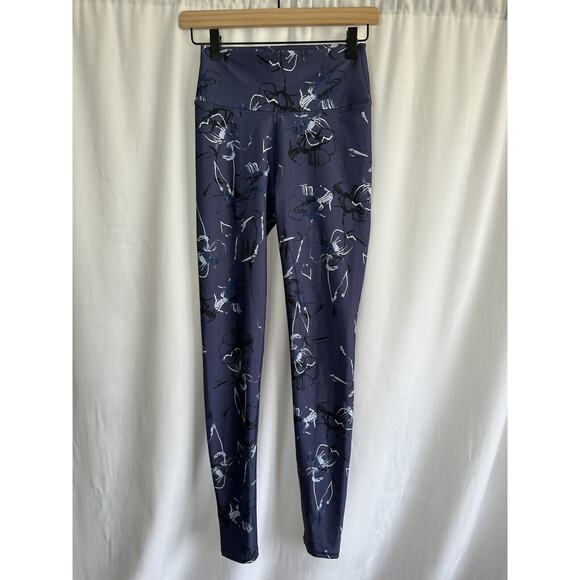 Fabletics Define Powerhold High Waisted Leggings Versilia Print Floral Size XS - Picture 1 of 9